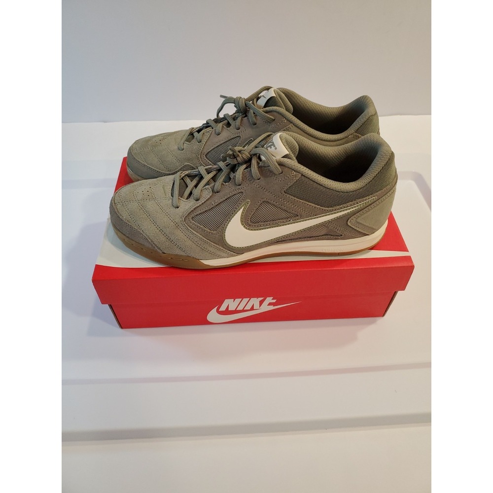 Nike Gato Suede Light Army Grey Soft Pearl HQ6020-301 sz 11.5 Men's Indoor Socce